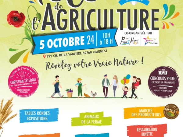 L’agriculture en fête le 5 octobre