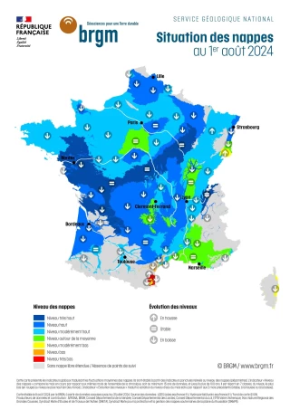 Une situation satisfaisante en juillet