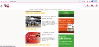 Comment s'abonner au journal depuis le site infoagri69.fr ?