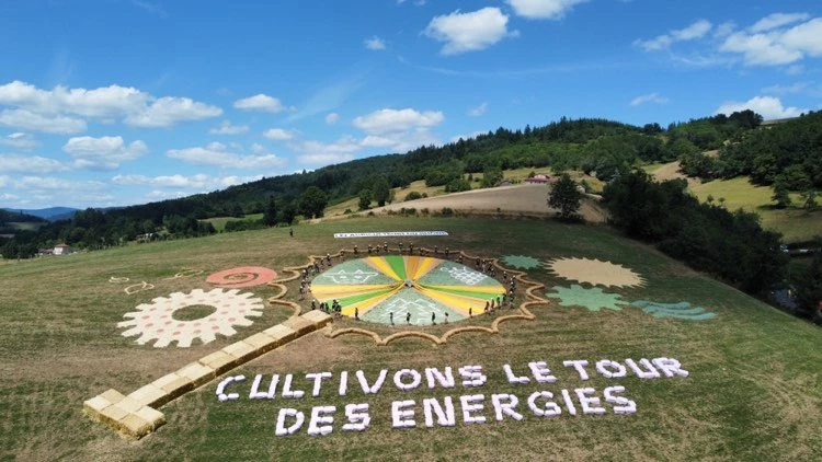 Une fresque animée à Lamure-sur-Azergues