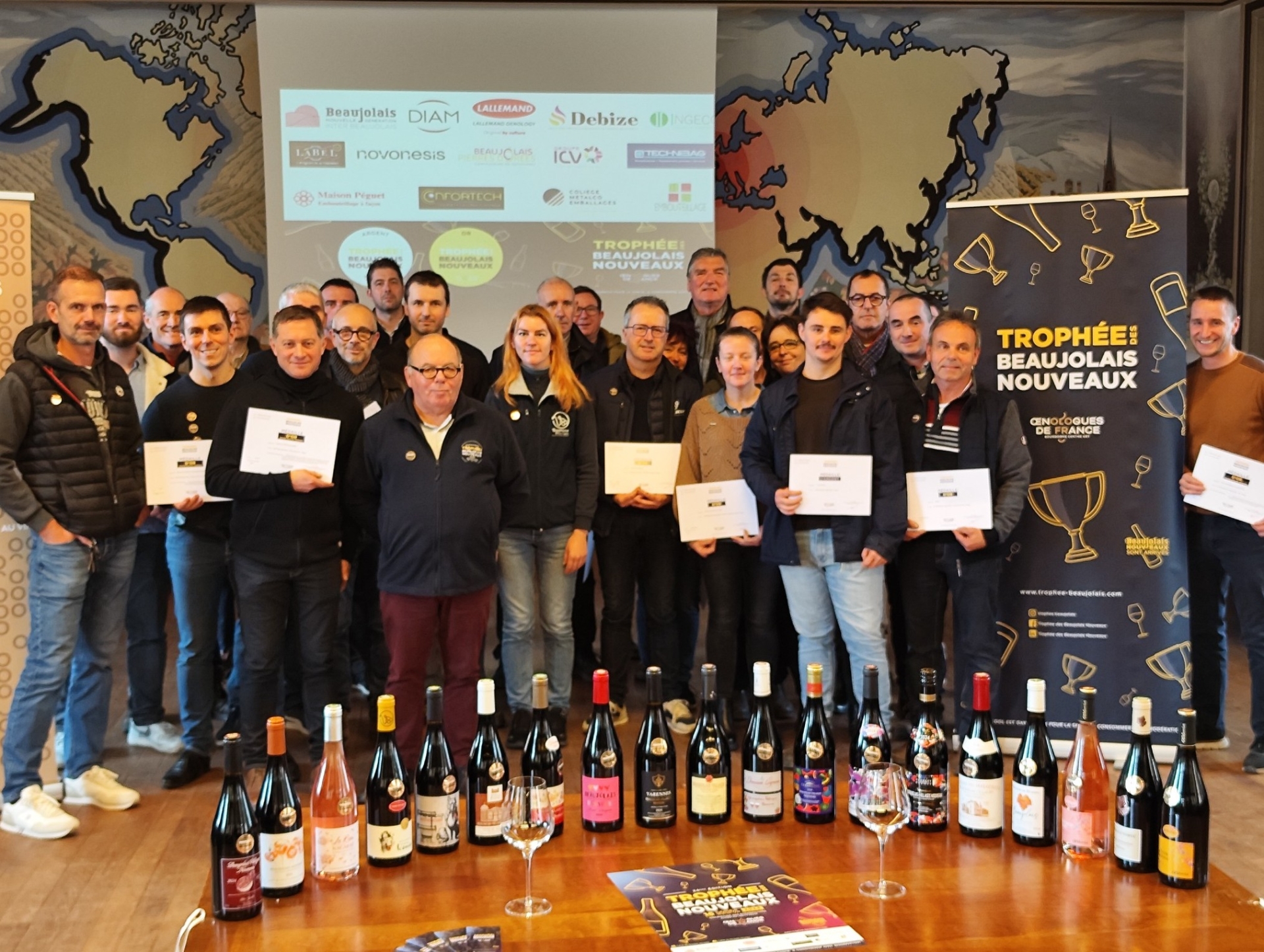 Trophée des Beaujolais Nouveaux 2024 : un palmarès d'exception