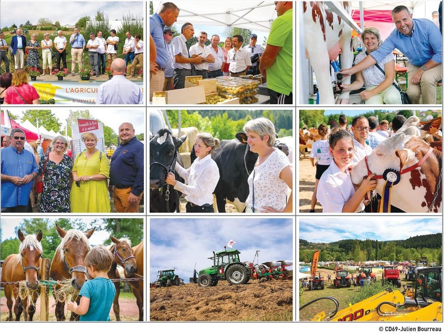 La Fête de l'agriculture à Cublize comme si vous y étiez L